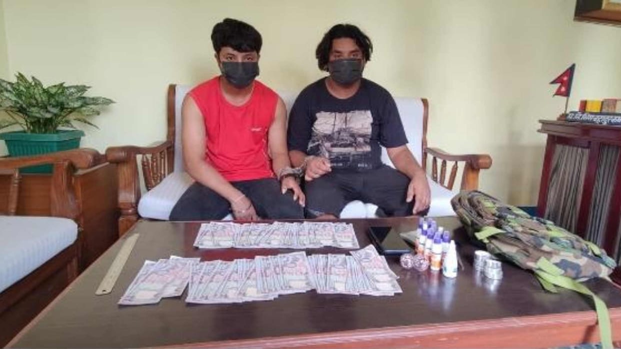 Two arrested with fake currency printing machine in Nepal
