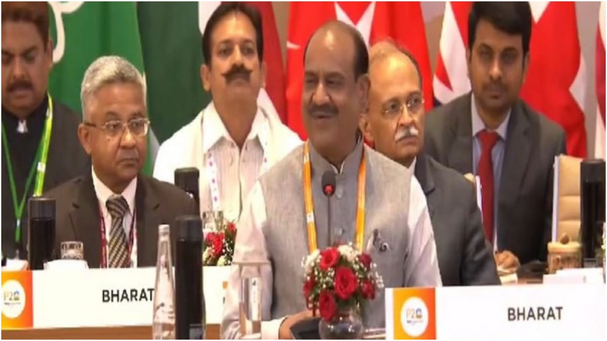 P20 Summit Lok Sabha Speaker Om Birla Climate change and environment issues