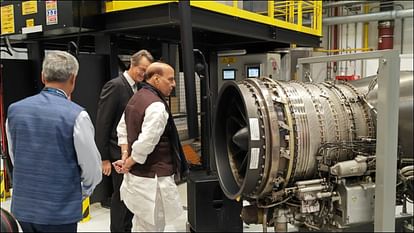 Rajnath Singh visited jet engine manufacturing facility of Safran near Paris France