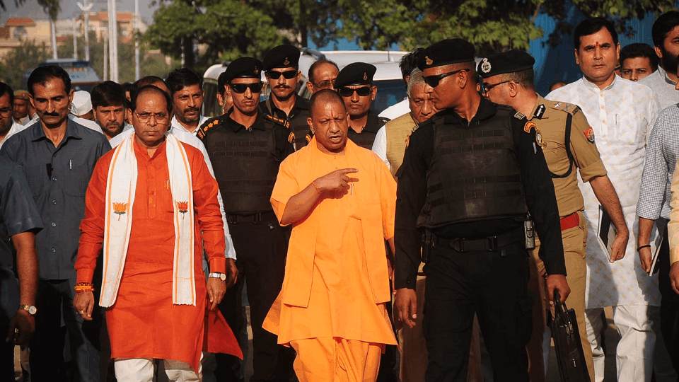 chief minister yogi adityanath review for rapidx RapidX station in Sahibabad and public meeting in Vasundhara