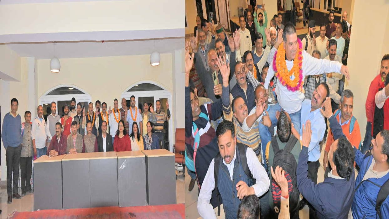 Sanjeev Sharma becomes President of Himachal Pradesh Secretariat Services Employees Organization