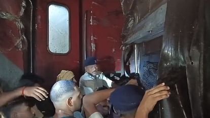 Bihar News : After Train derail in raghunathpur buxar bihar, down line damaged, train diverted, train status