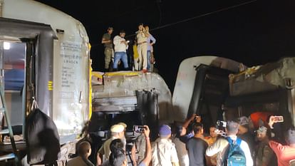 Bihar News : North east express train accident today in bihar near buxar, injured update, helpline number