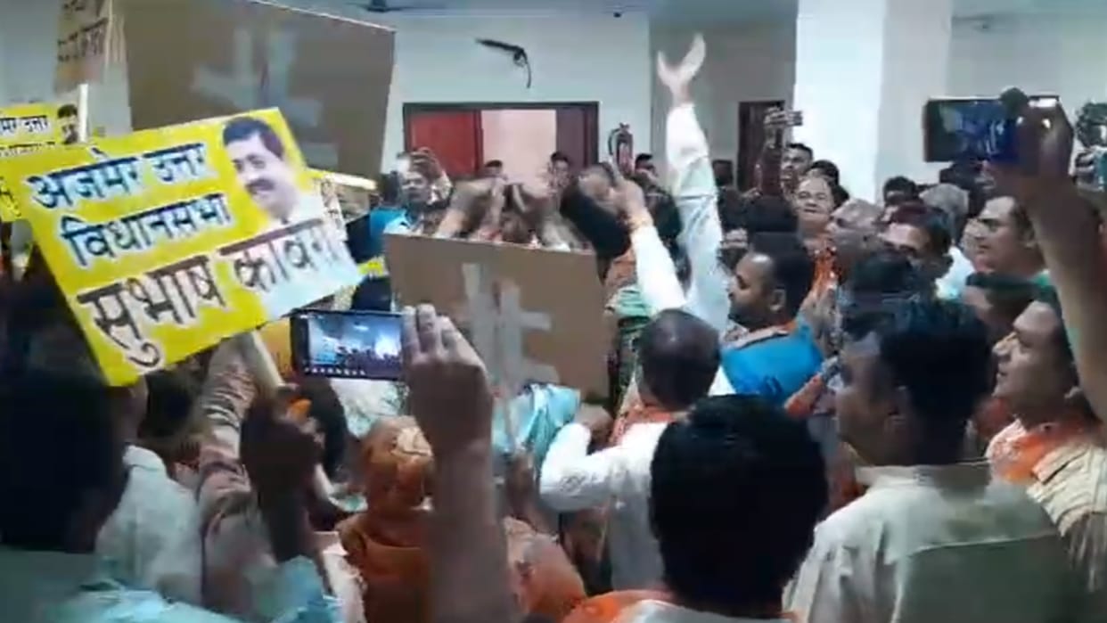 Rajasthan Election 2023: Slogans raised in front of Shekhawat in Ajmer, Asha Meena rebels in Sawai Madhopur
