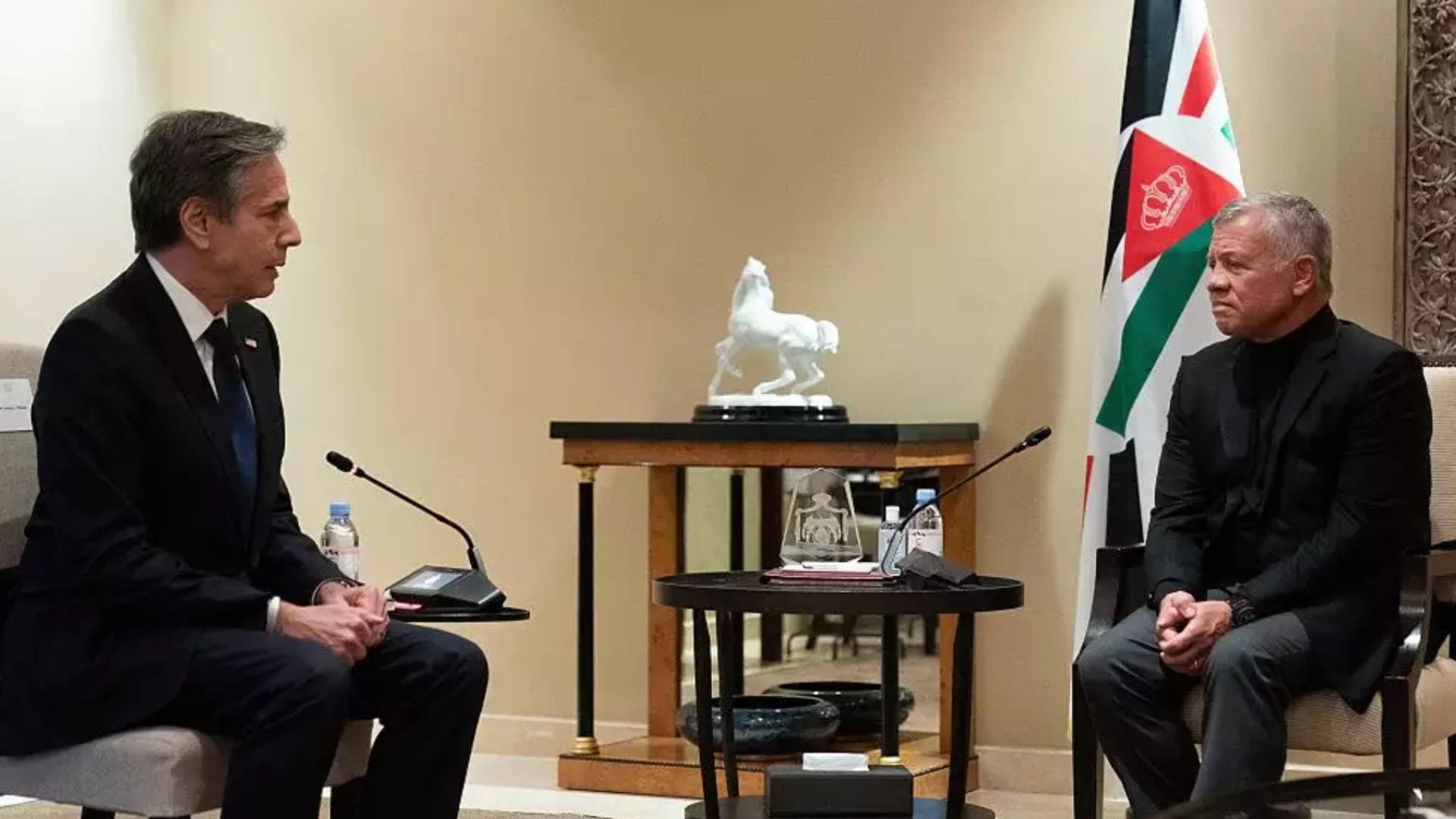 Blinken meets Mahmoud Abbas, King Abdullah in reach out effort amidst Israel-Hamas conflict