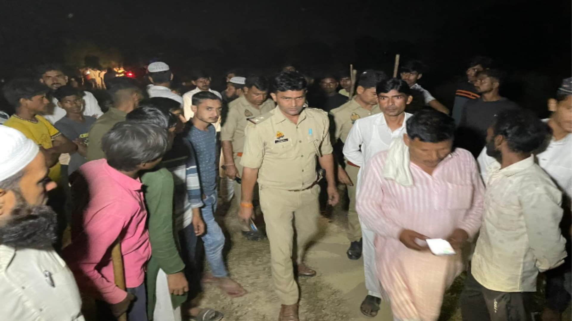 Heads were missing from dead bodies buried in graveyard in Baghpat and see photos