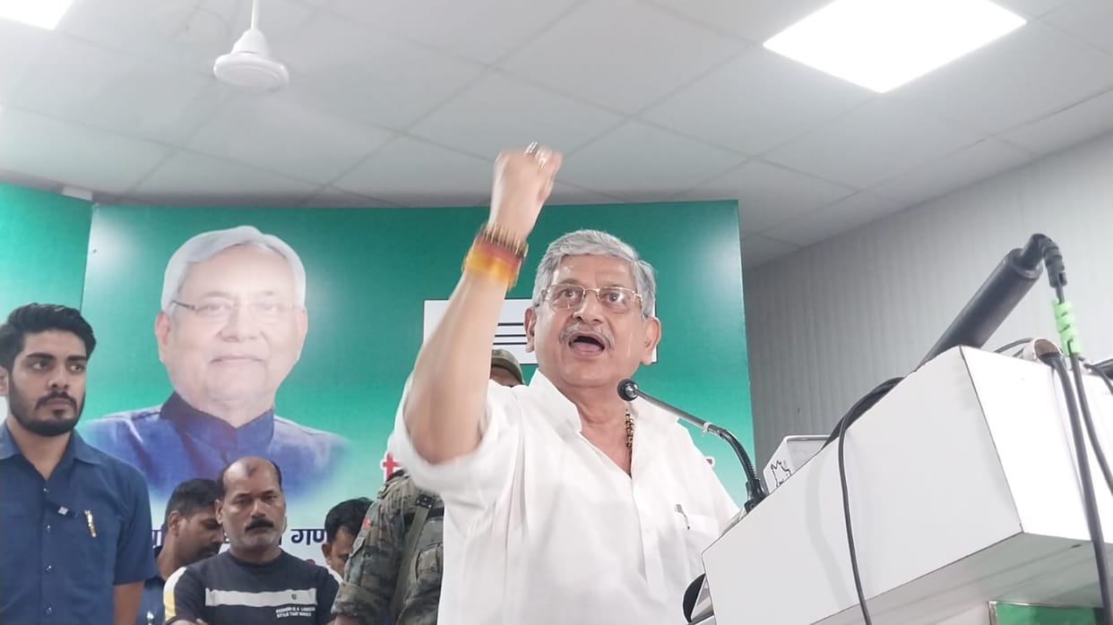 Nitish Kumar latest News, Lalan Singh in Delhi for JDU meeting, Nitish Kumar lalan singh controversy answered