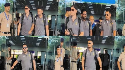 Cricket World Cup: जीत की हैट्रिक लगाने धर्मशाला पहुंचे दक्षिण अफ्रीका के खिलाड़ी, नीदरलैंड से होगा मुकाबला Cricket World Cup: South African players reached Dharamshala to score a hat-trick of victory