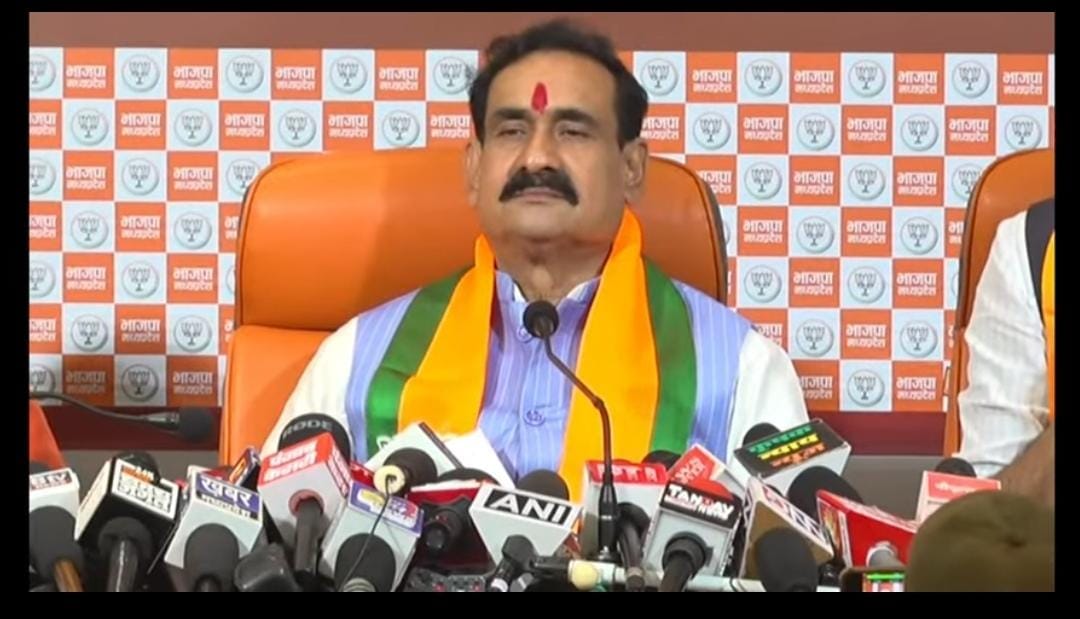 MP Election 2023: Narottam said - Whenever the issue of terrorism comes up, Digvijay is seen in the frontline