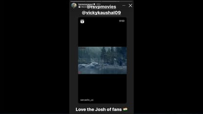 Kangana Ranaut Reaction on Fan Merge Video of Tejas and Vicky Kaushal Uri said Love the Josh