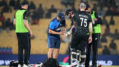 IND vs NZ WC 2023: How Kane Williamson thumb fractured; New Zealand captain shared photo with The Great Khali
