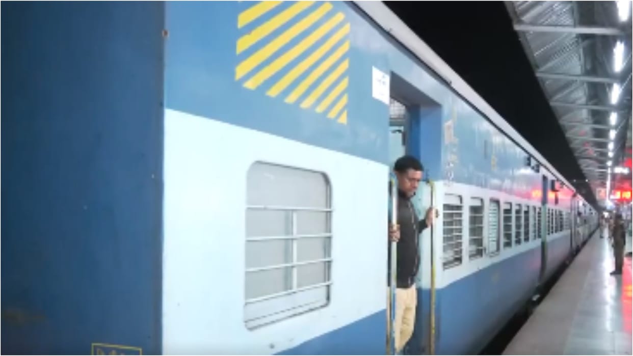 North East Express derailed stranded passengers reached their destination in relief train