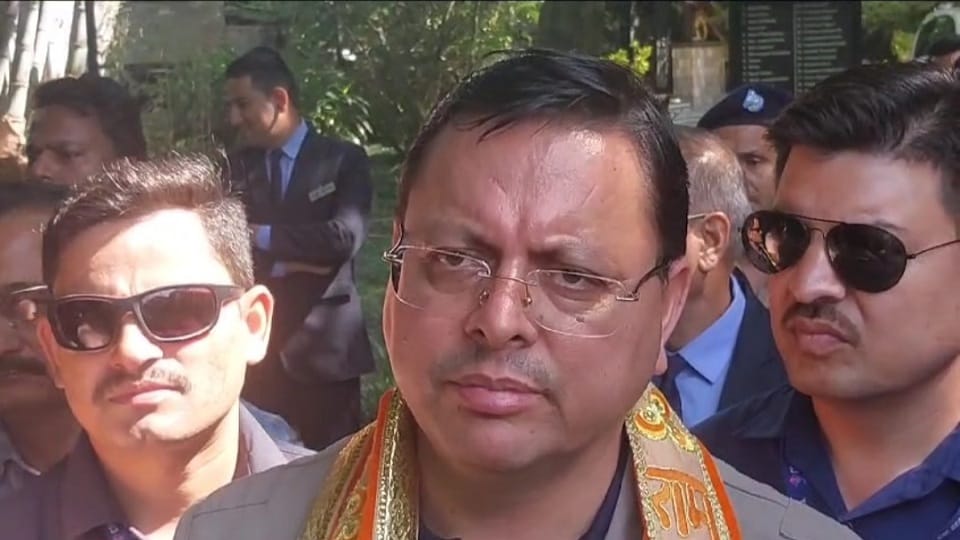 CM Dhami reviewed jim Corbett park  arrangements in ramnagar