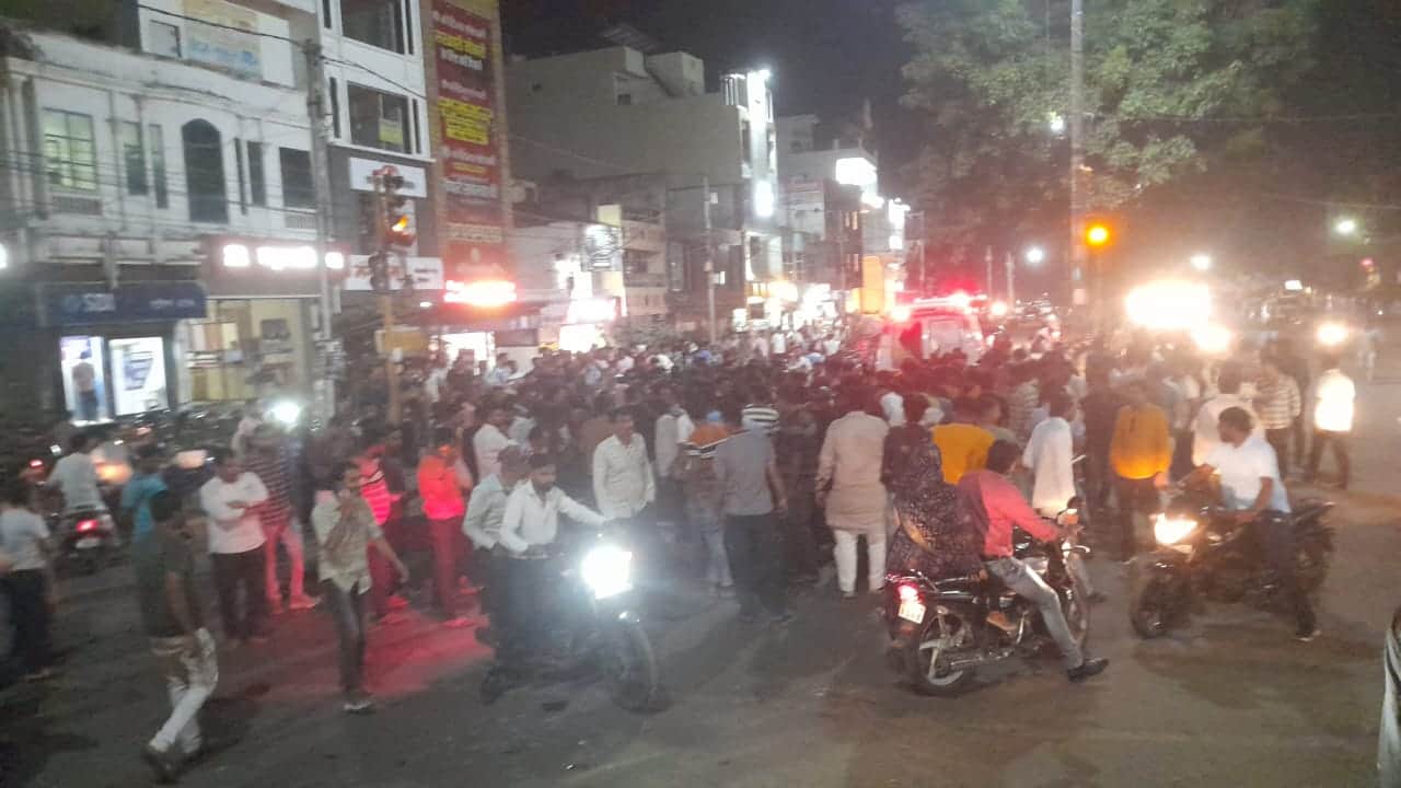 Two died in road accidents: Eicher crushed a bike rider in Dhar, one died in a car collision in Khandwa.