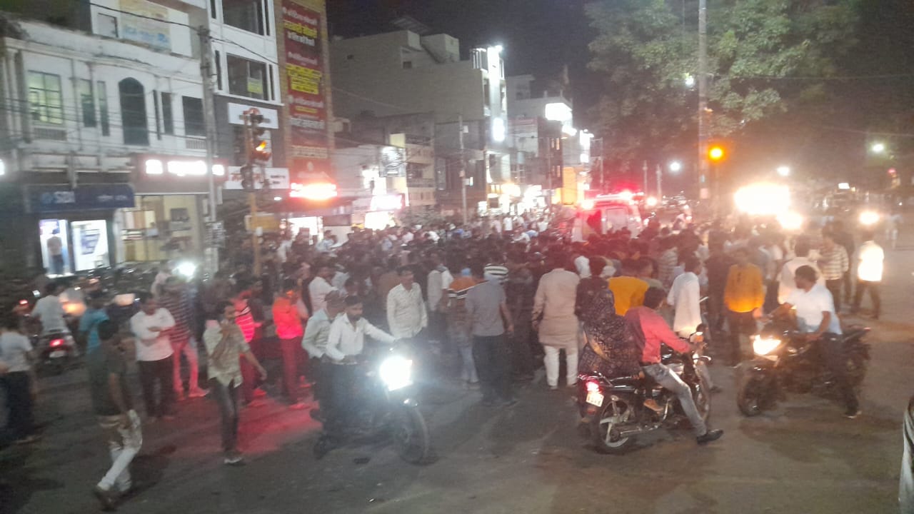 Two died in road accidents: Eicher crushed a bike rider in Dhar, one died in a car collision in Khandwa.