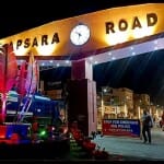रोशनी से नहाया पर्टटन का नया ठिकाना।