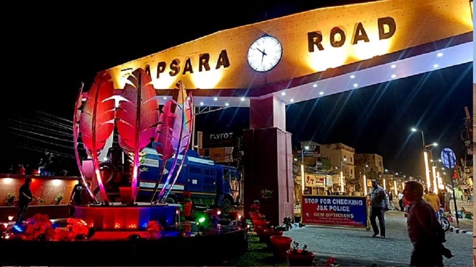 Jammu-Kashmir: Lieutenant Governor Sinha inaugurated Apsara Road High Street Project