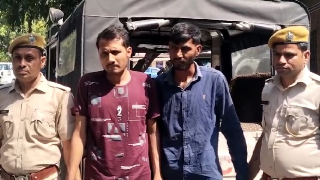 Ajmer police arrested both accused after revealing Indian bank robbery of Kishangarh