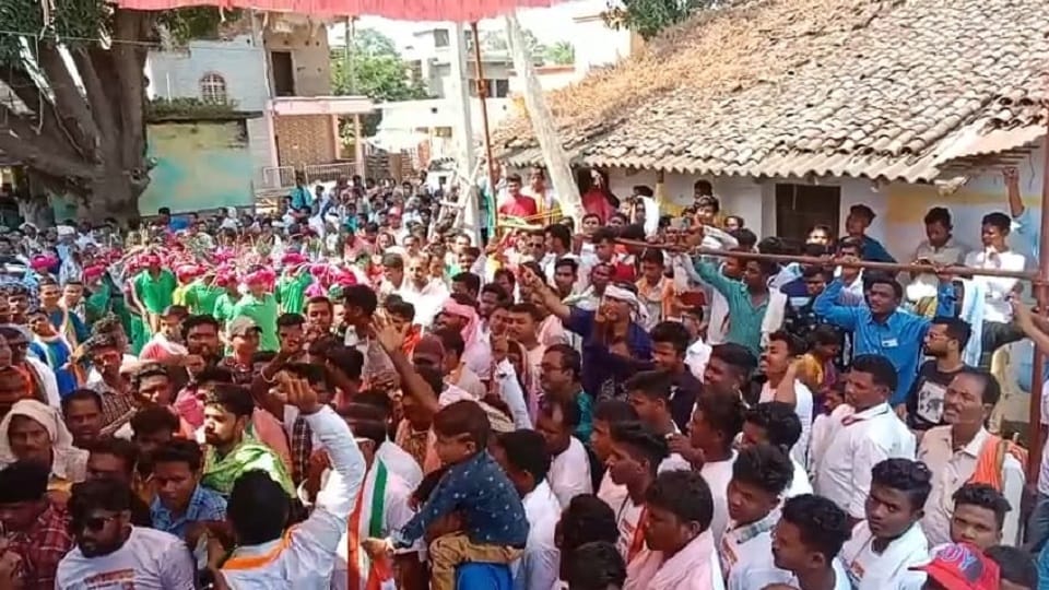 Current MLA distanced himself from the Sankalp camp in kanker