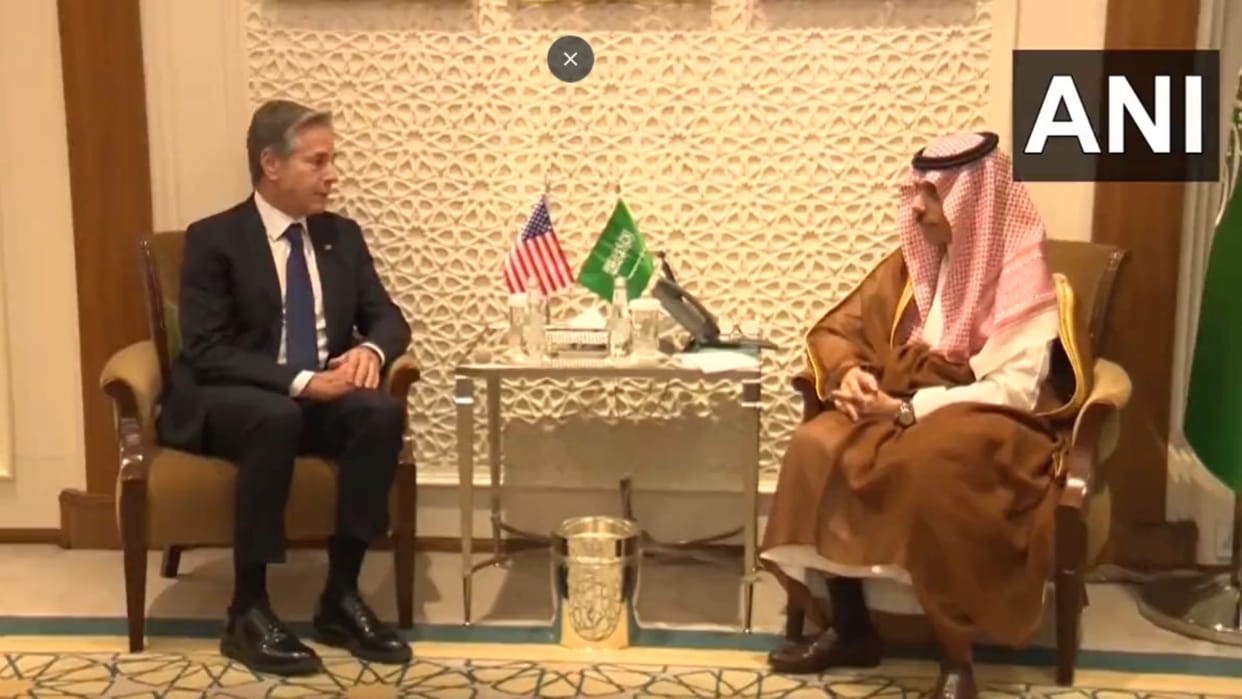 Blinken reached Saudi Arabia amid war, gave a big statement regarding Gaza Strip and Hamas