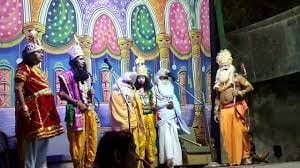 There is a confluence of Hindu, Muslim and Jain religions in Ramlila of Chandravati.