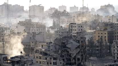 इस्राइल और हमास के बीच जंग जारी।