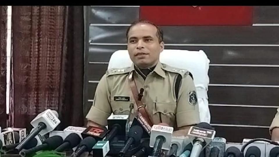 Korba new SP Jitendra Shukla took charge
