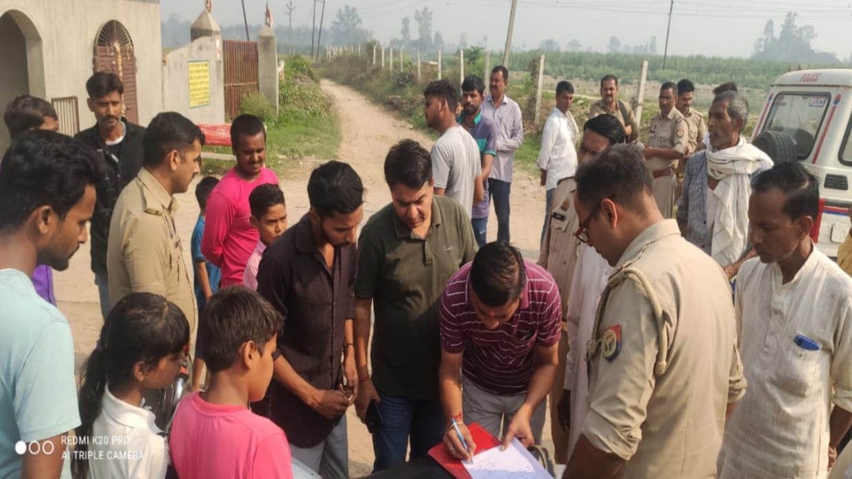A youth broke idol of Mata in temple in Shamli and accused arrested by police