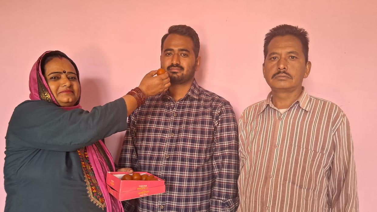 Himachal News: Success Story of Rahul Assistant Professor Commerce