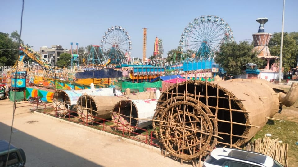 120-foot effigy of Ravana will be burnt in Ludhiana on Dussehra 2023