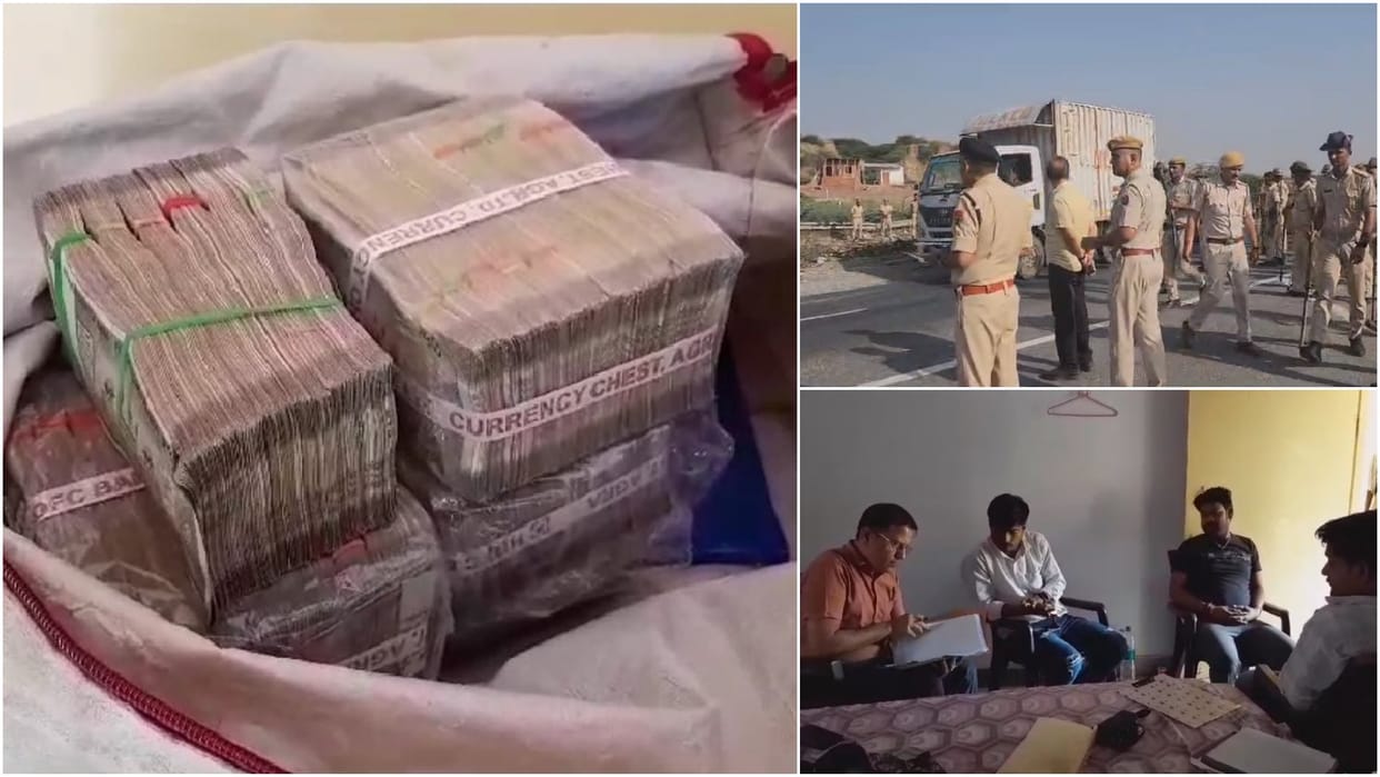 Rajasthan Election: Police recovered 33 lakh 50 thousand cash in three days; Handed over to IT department