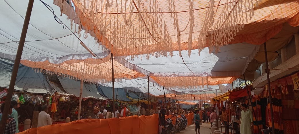 Vindhya Dham is fully decorated, artisans came with flowers from Chennai-Dehradun, Bangalore and Kolkata