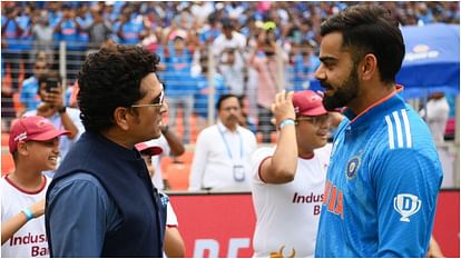 IND vs PAK: मैच शुरू होते ही विराट को क्यों छोड़ना पड़ा मैदान, तिरंगे वाली जर्सी से जुड़ा है पूरा मामला Virat Kohli Forgets to wear correct jersey in IND vs PAK ODI WC 2023 Match