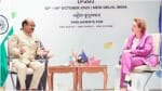 लोकसभा अध्यक्ष ओम बिरला ने यूरोपीय संसद की उपाध्यक्ष निकोला बीयर साथ द्विपक्षीय चर्चा की।