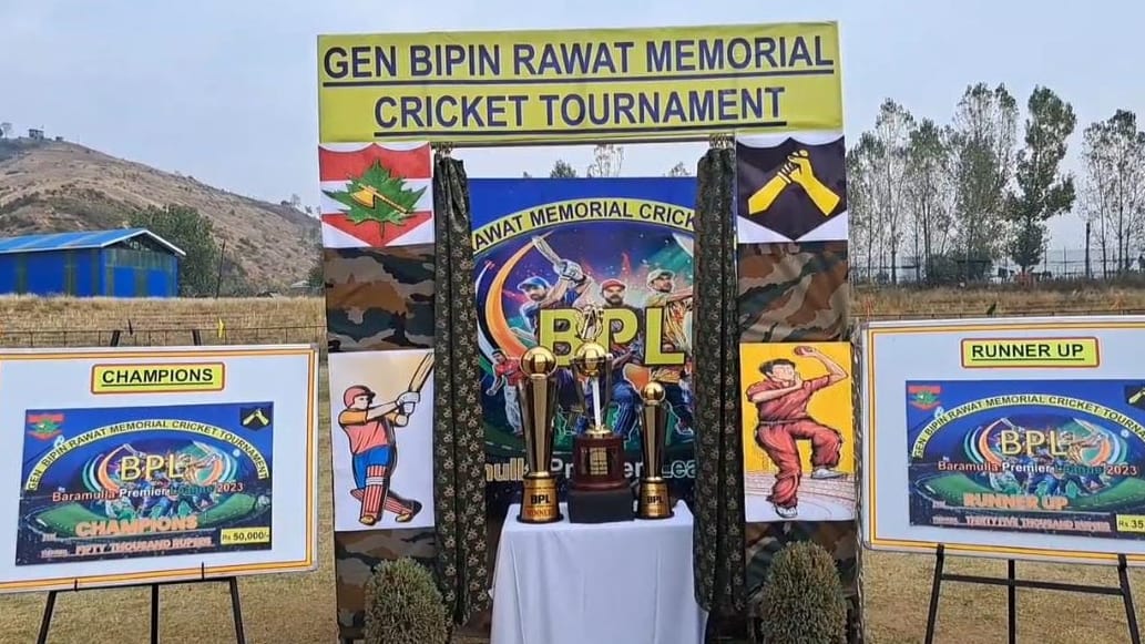Jammu Kashmir: General Bipin Rawat Memorial Cricket Tournament begins in Baramulla