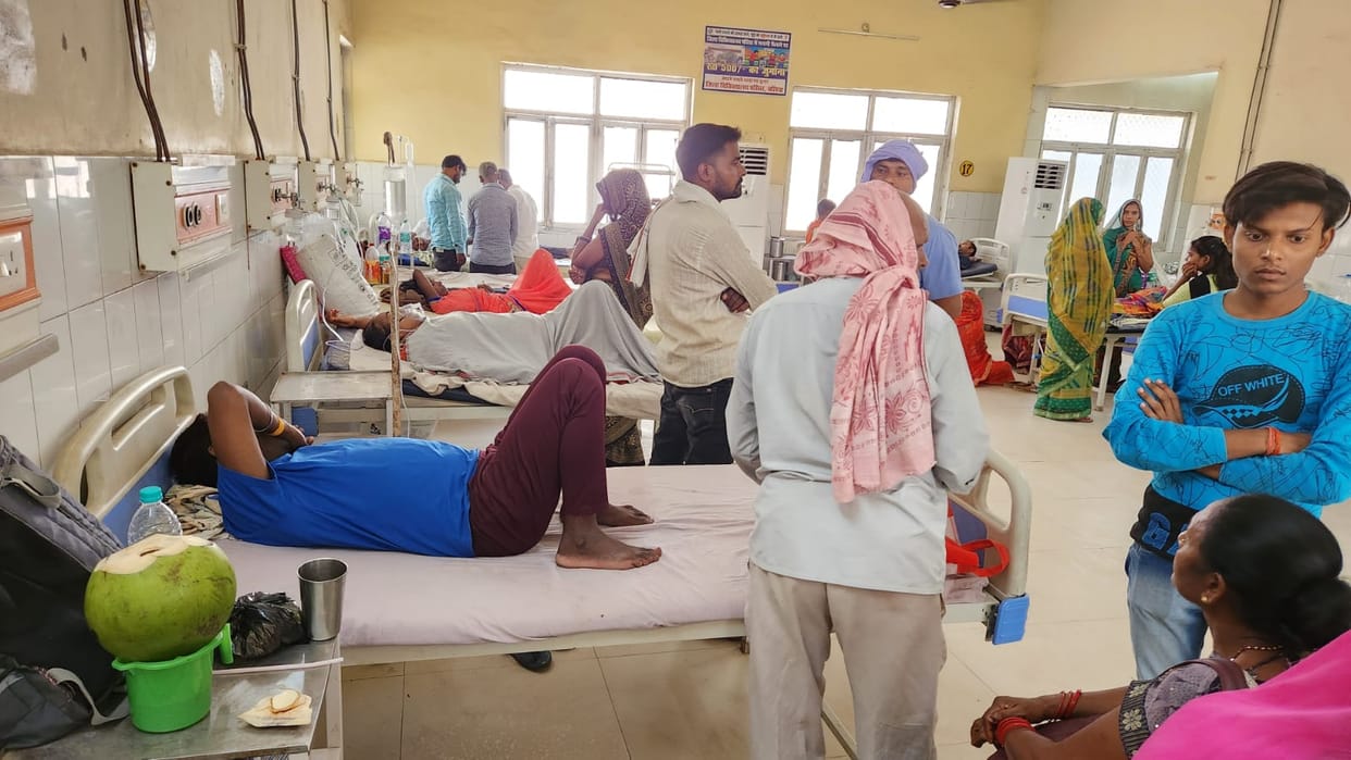 Dengue cases: Dengue ward locked, infected people are being treated along with other patients,