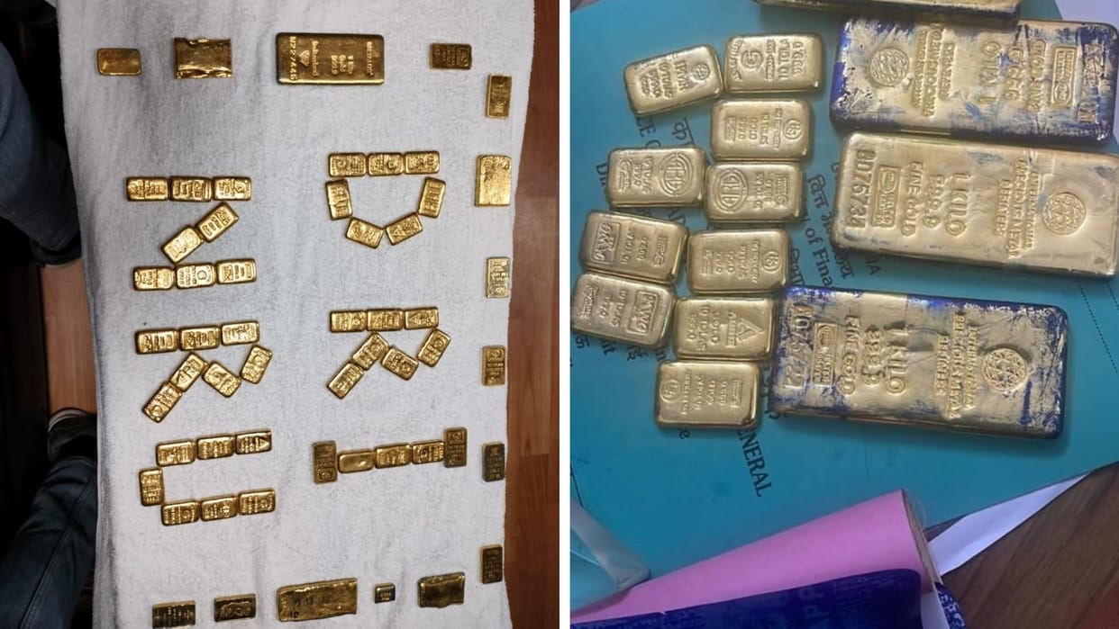 dri seized gold worth 19 crore from varanasi nagpur mumbai smuggled from bangladesh to india
