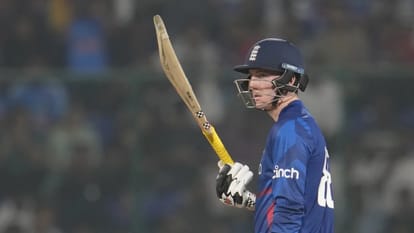 ENG vs AFG Afghanistan beats England first time in odi world cup Mujeeb Mohammad Nabi Rashid Khan Gurbaz