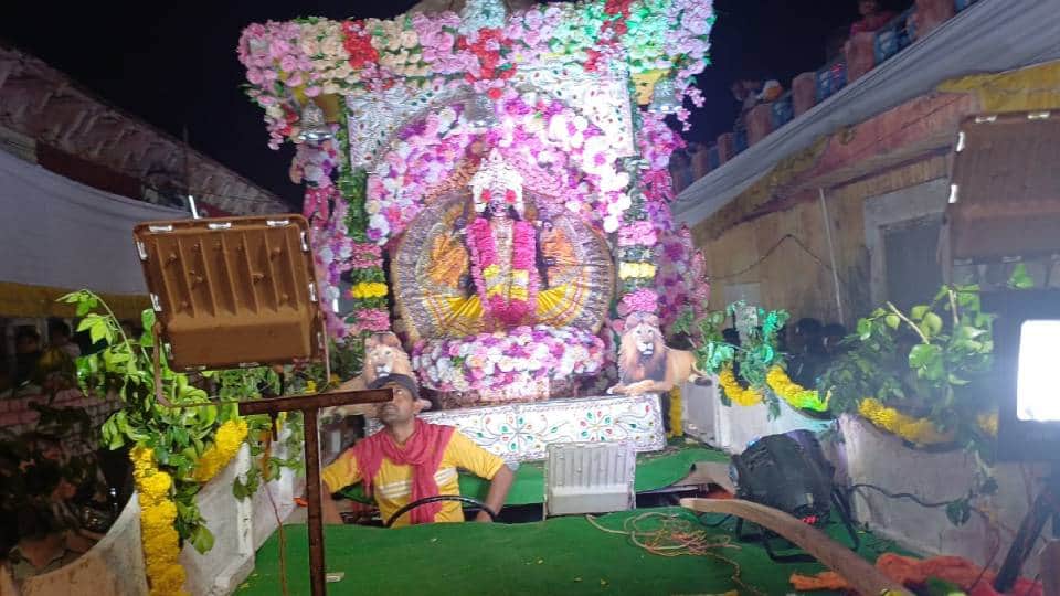 Ram Baraat was organized in Mathura crowd of people gathered to see it