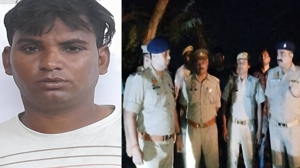 Police arrested chain snatcher in encounter in Mathura He got injured by bullet
