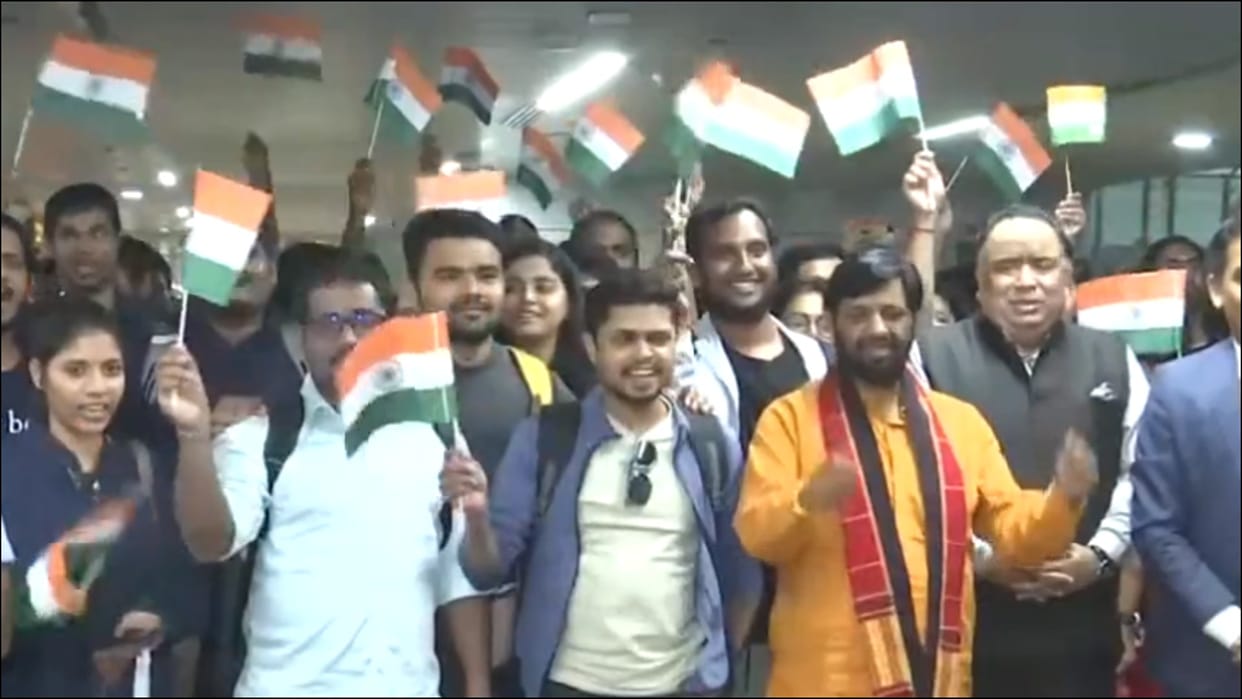 Israel Hamas War Operation Ajay indian nationals evacuation from israel Third flight lands at Delhi airport