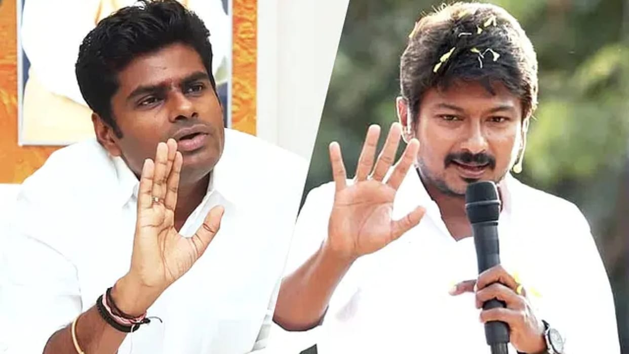india pakistan match religious slogans raise tamilnadu bjp annamalai target udayanidhi stalin