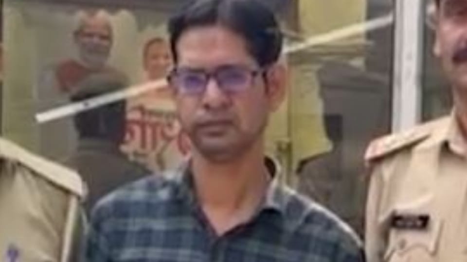 Police sent teacher accused of molesting girl students to jail in Shahjahanpur