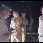मौके पर मौजूद पुलिस