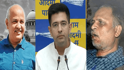 AAP नेताओं को क्या आज मिलेगी राहत?: मनीष सिसोदिया-सत्येंद्र जैन और राघव चड्ढ़ा के मामले पर कोर्ट में सुनवाई petition of Manish Sisodia Satyendra Jain and Raghav Chadha will be heard in court today updates