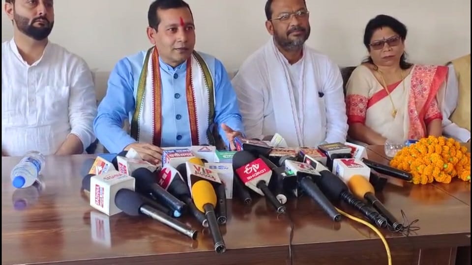 Ajay Upadhyay said party manifesto will be released soon in kanker