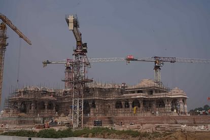 Beautiful artworks made in interior of Shri Ram Janmabhoomi Temple