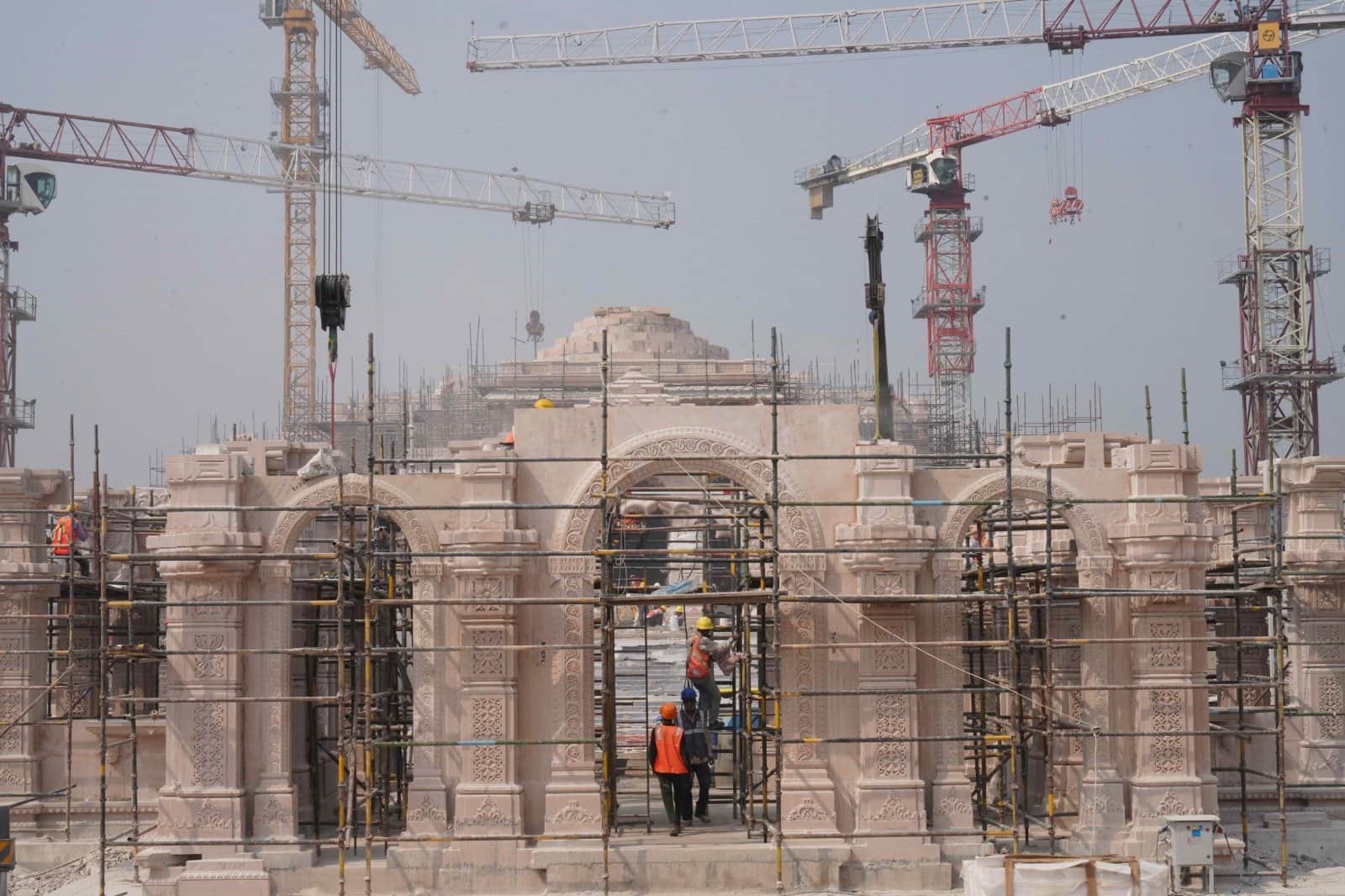 Ayodhya: New pictures of Ram temple released, Ramlala's court looks grand