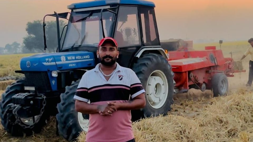 Malerkotla farmer became rich by selling stubble