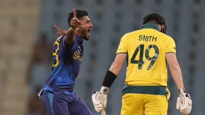 AUS vs SL Australia beats Sri Lanka by five wickets gets first win in World Cup 2023